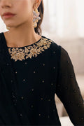 Azure | Ensembles Embroidered Formals | Midnight Glow - House Of Hania
