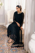 Azure | Ensembles Embroidered Formals | Midnight Glow - House Of Hania