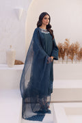 Azure | Ensembles Embroidered Formals | Midnight Storm - House Of Hania