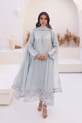 Azure | Ensembles Embroidered Formals | Moss Melody - House Of Hania