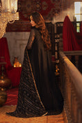 Azure | Ensembles Embroidered Formals | Noir Majesty - House Of Hania