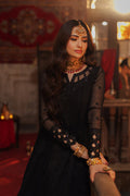 Azure | Ensembles Embroidered Formals | Noir Majesty - House Of Hania