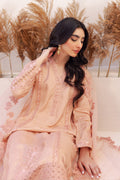Azure | Ensembles Embroidered Formals | Sable Serenity - House Of Hania