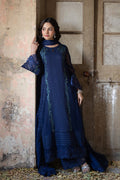 Azure | Ensembles Embroidered Formals | Serene Sapphire - House Of Hania