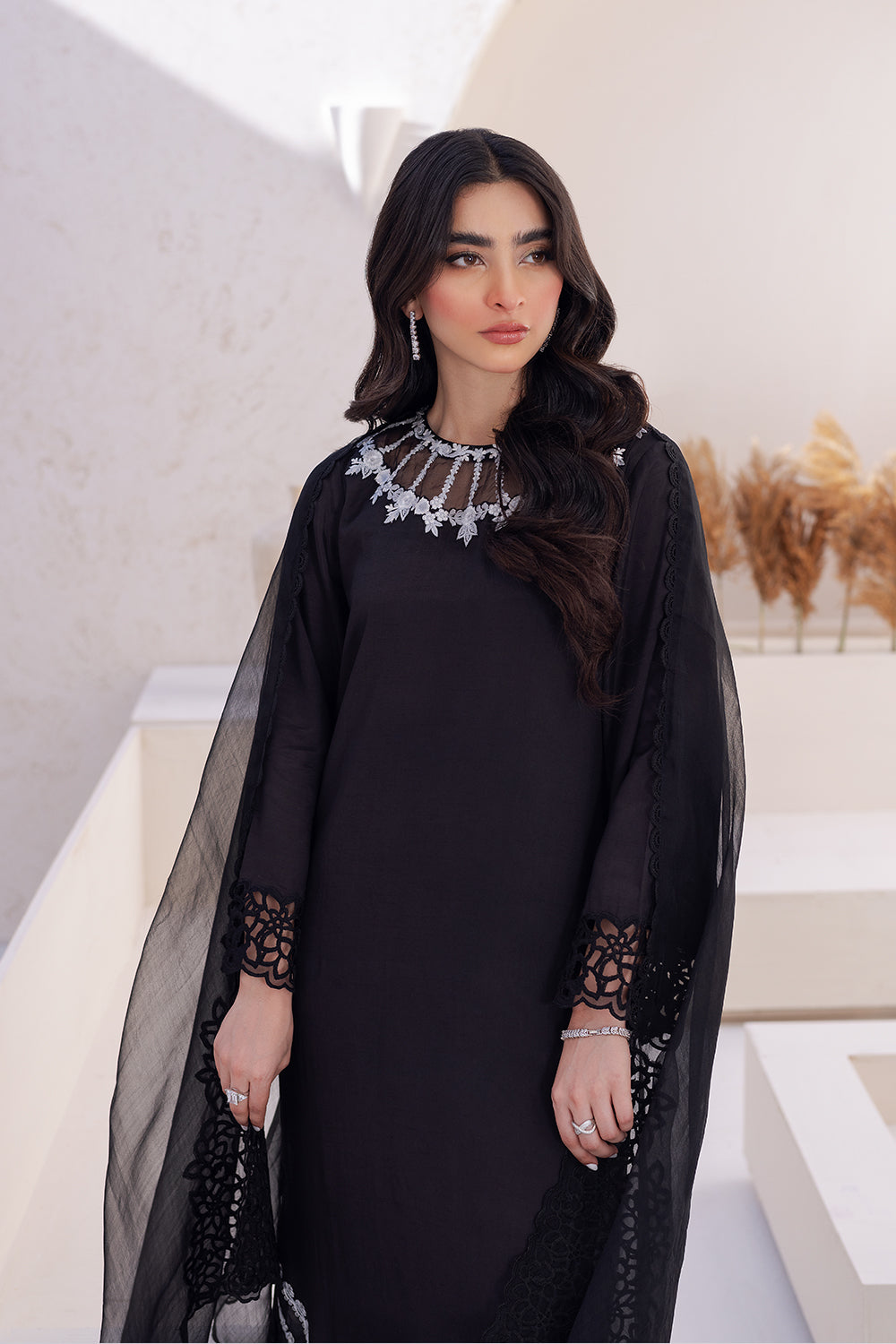 Azure | Ensembles Embroidered Formals | Stargaze - House Of Hania