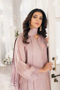 Azure | Ensembles Embroidered Formals | Vintage Mauve - House Of Hania
