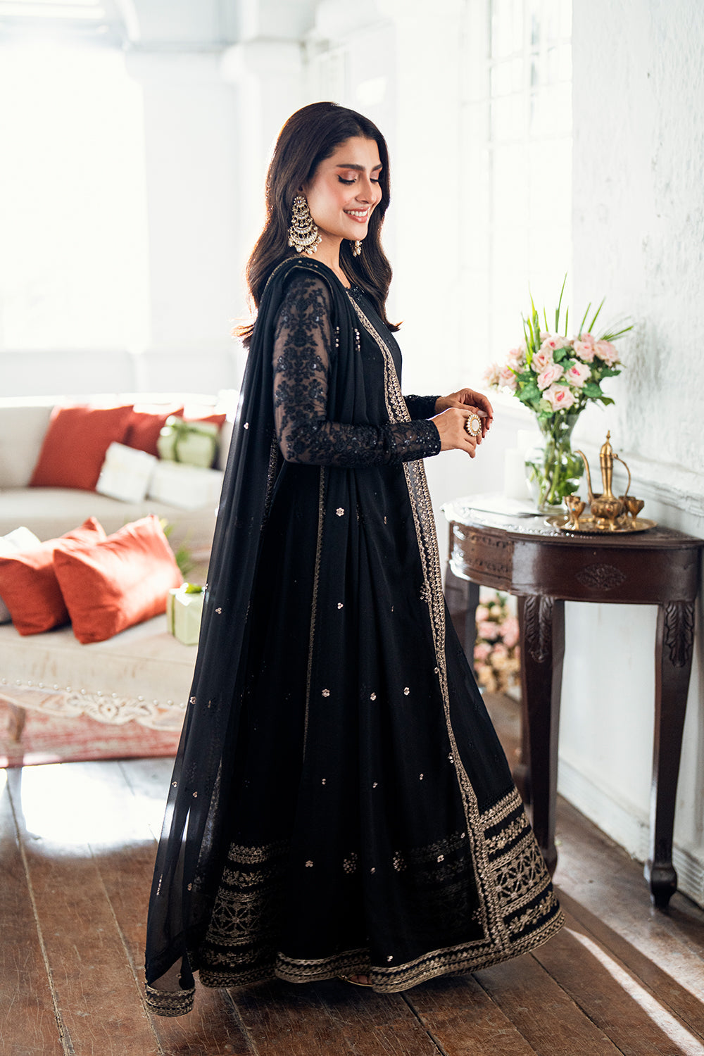 Azure | Vogue Formals | Caviar Noir - House Of Hania