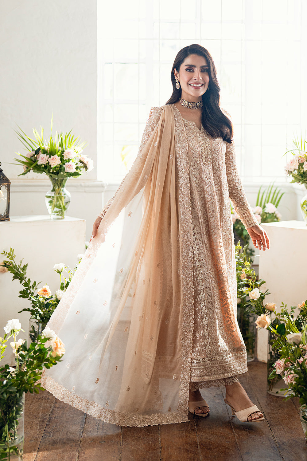 Azure | Vogue Formals | Celestial Cream - House Of Hania