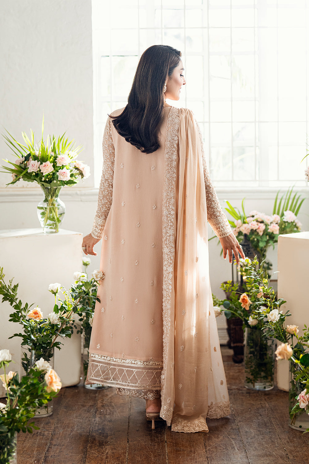 Azure | Vogue Formals | Celestial Cream - House Of Hania