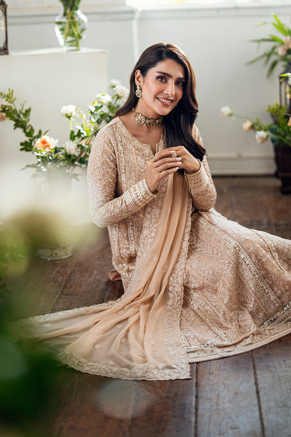 Azure | Vogue Formals | Celestial Cream - House Of Hania