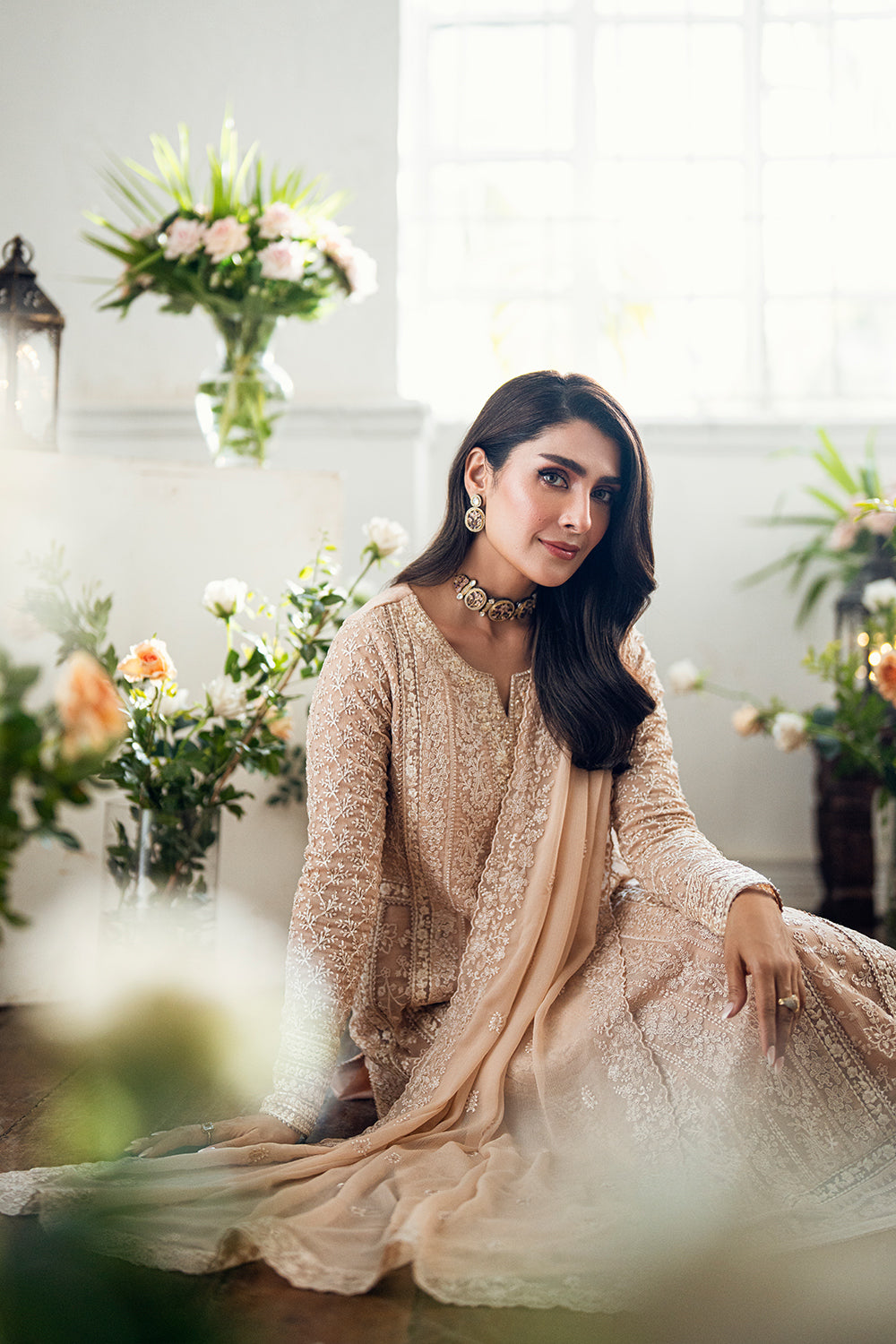 Azure | Vogue Formals | Celestial Cream - House Of Hania
