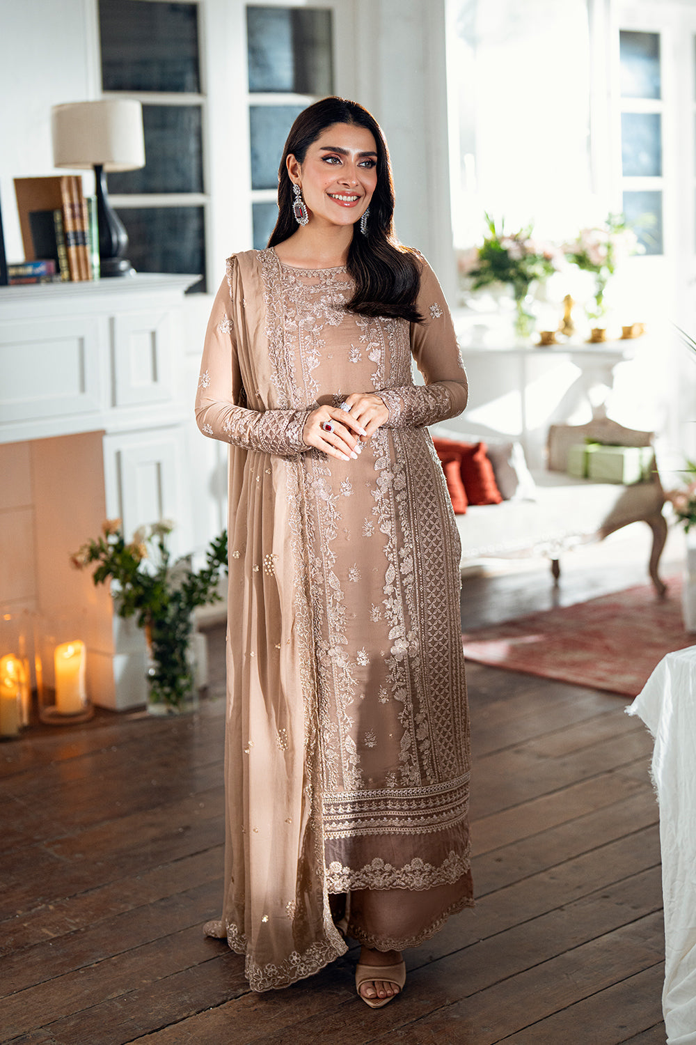 Azure | Vogue Formals | Hazel Veil - House Of Hania
