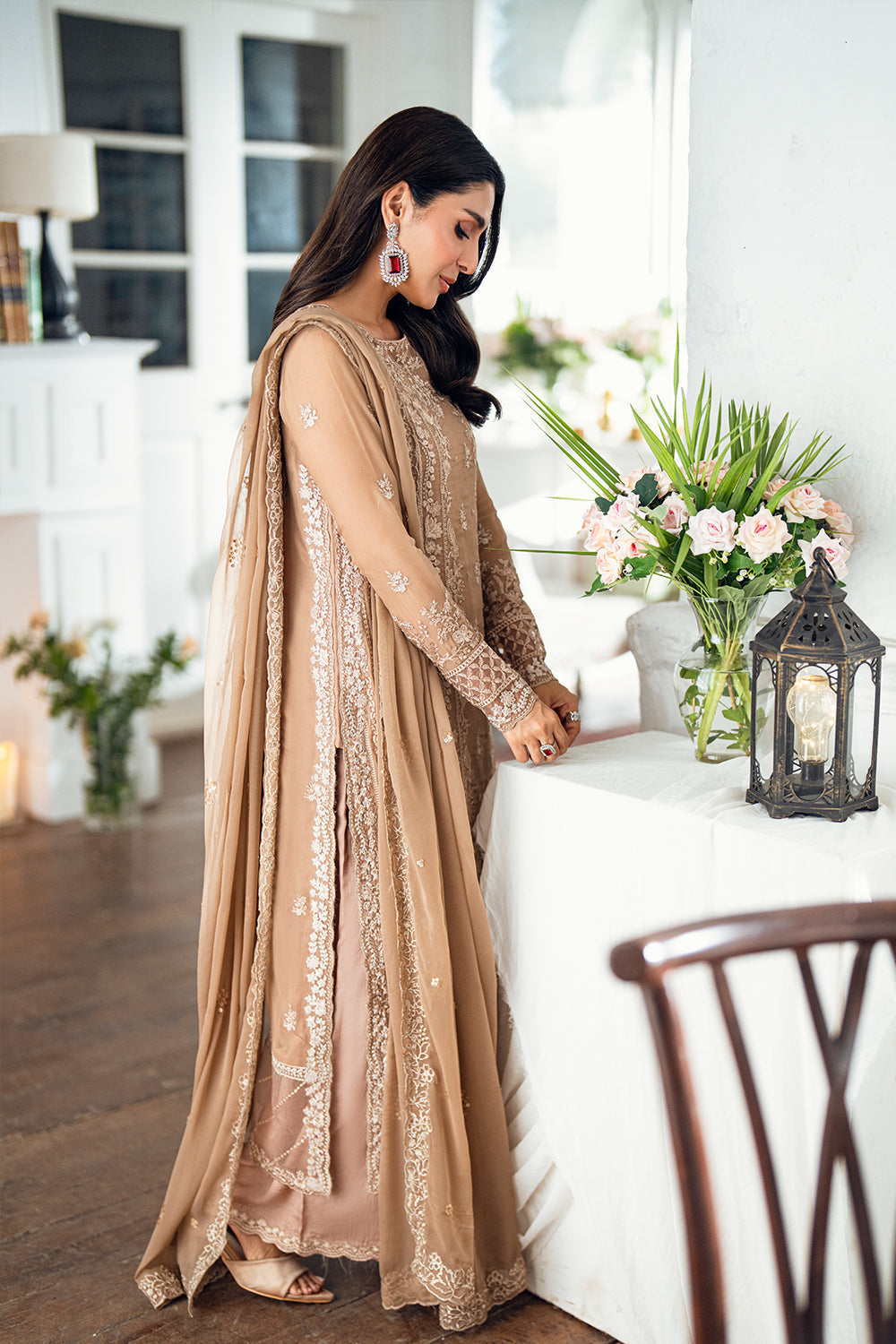 Azure | Vogue Formals | Hazel Veil - House Of Hania