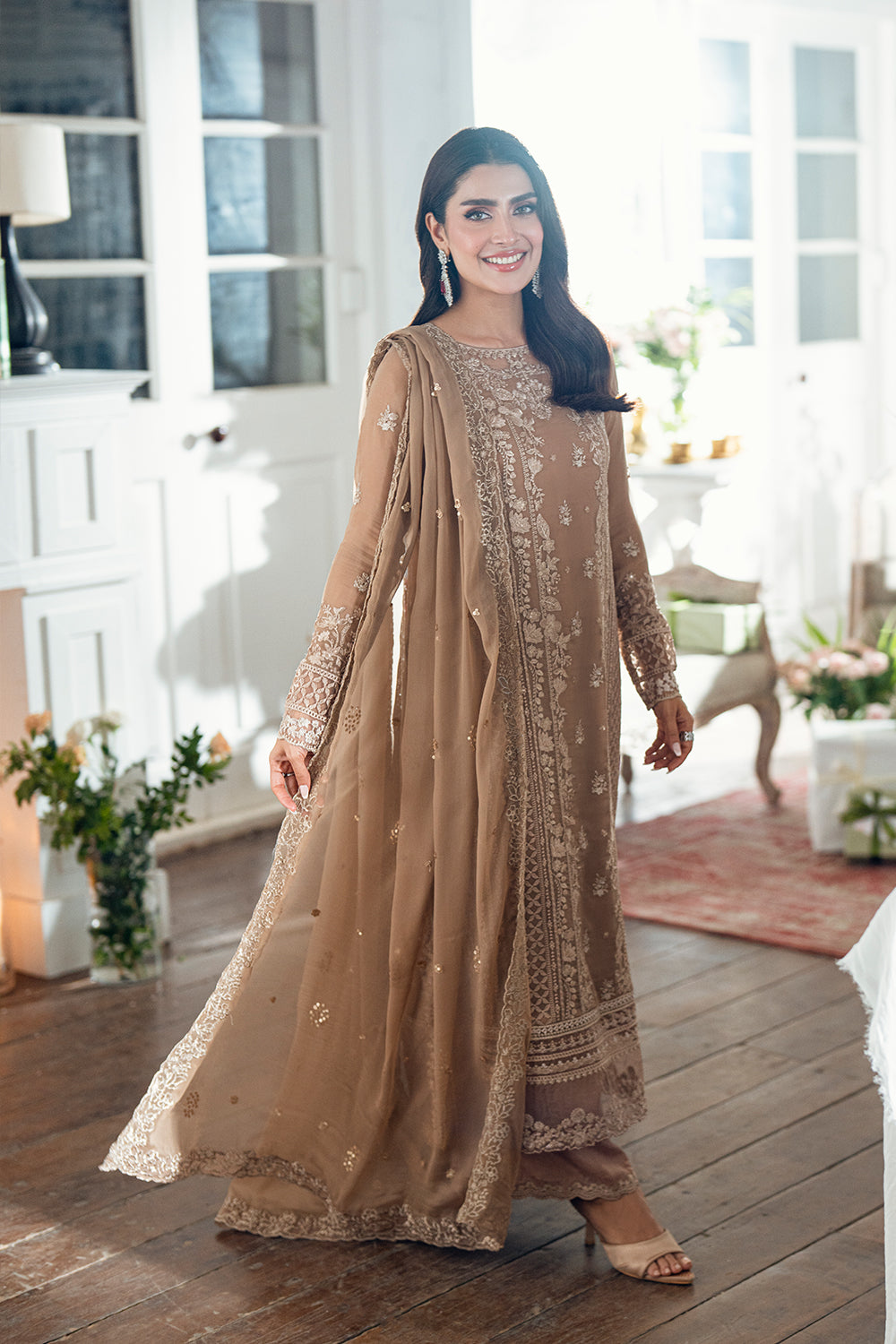 Azure | Vogue Formals | Hazel Veil - House Of Hania