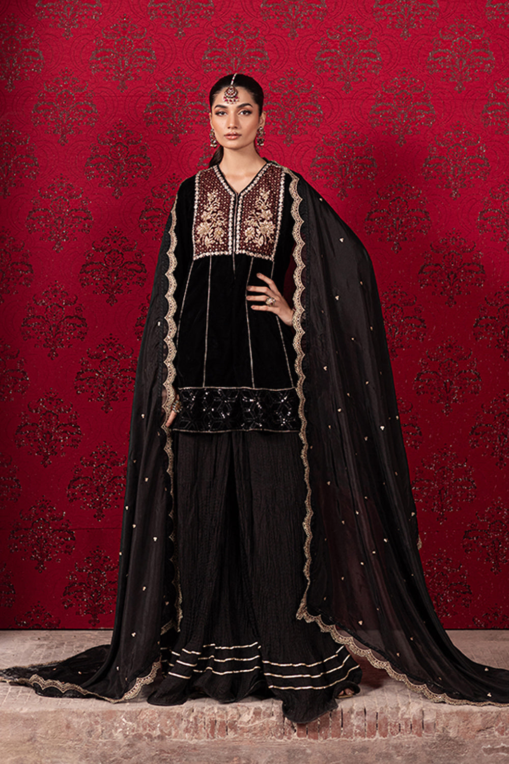 Azure | Vogue Formals | Midnight Wine - House Of Hania