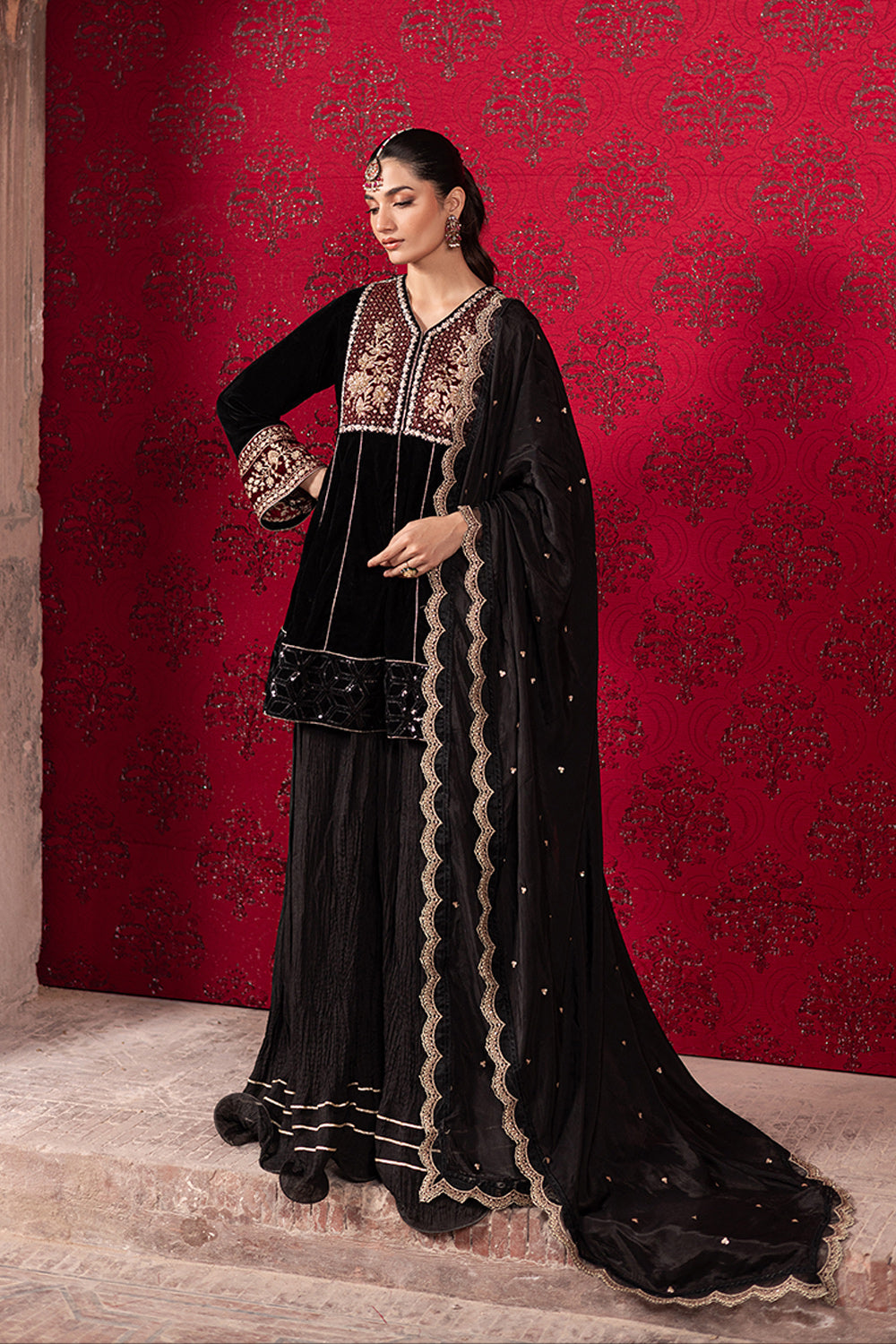 Azure | Vogue Formals | Midnight Wine - House Of Hania