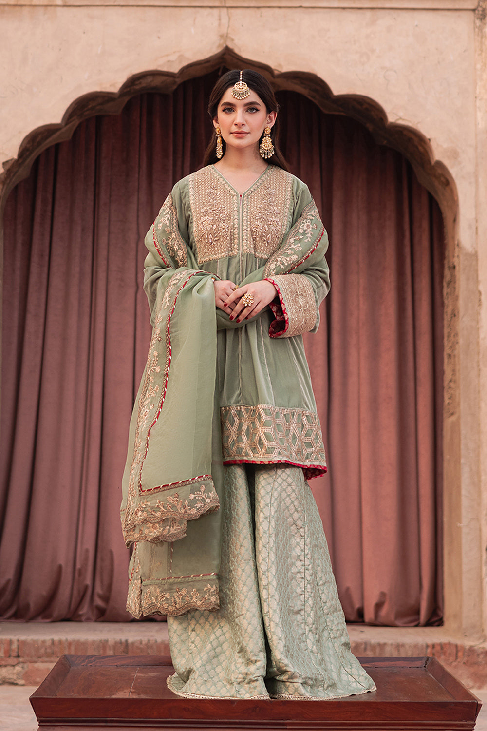 Azure | Vogue Formals | Noble Jade - House Of Hania
