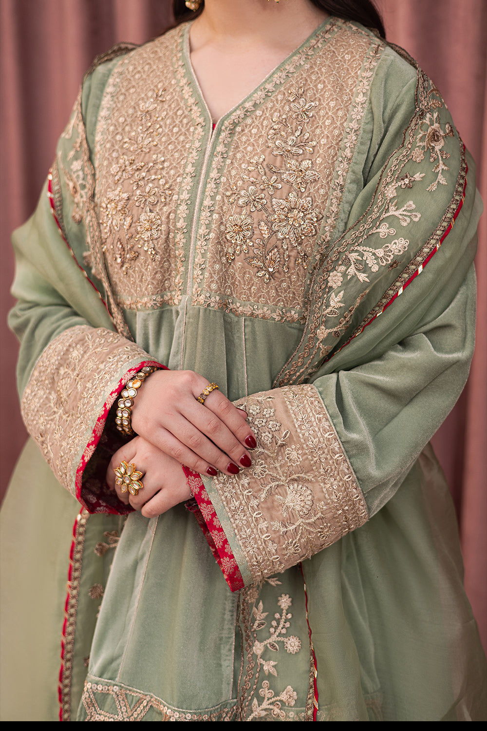 Azure | Vogue Formals | Noble Jade - House Of Hania