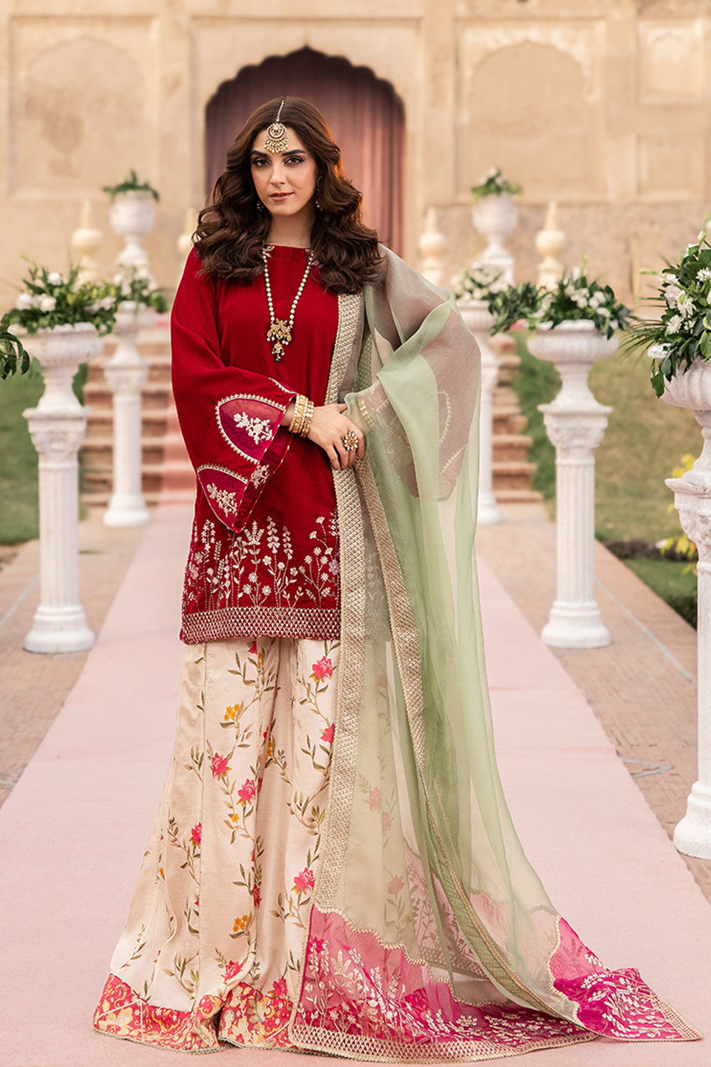 Azure | Vogue Formals | Rose Reverie - House Of Hania