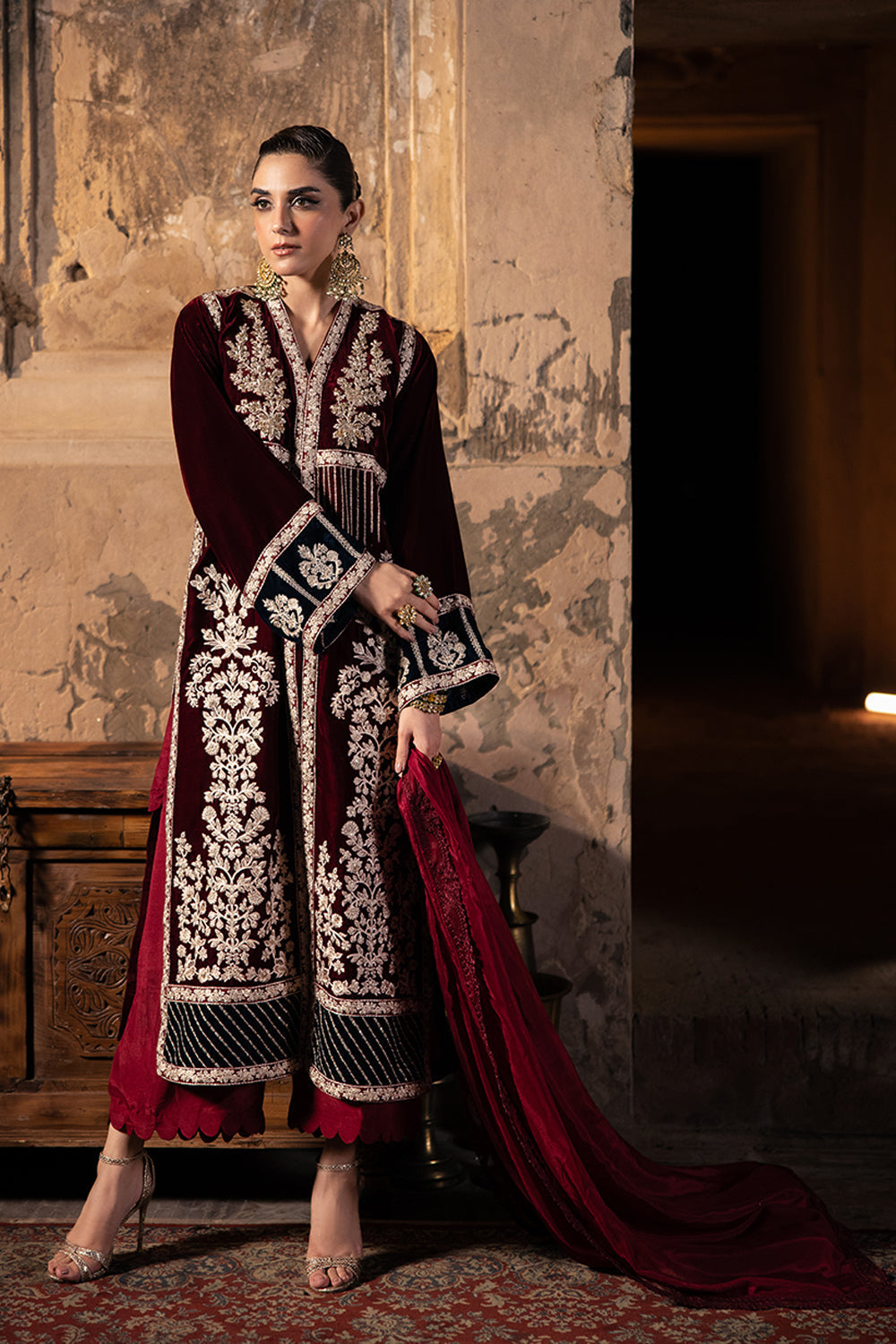 Azure | Vogue Formals | Scarlet Majesty - House Of Hania