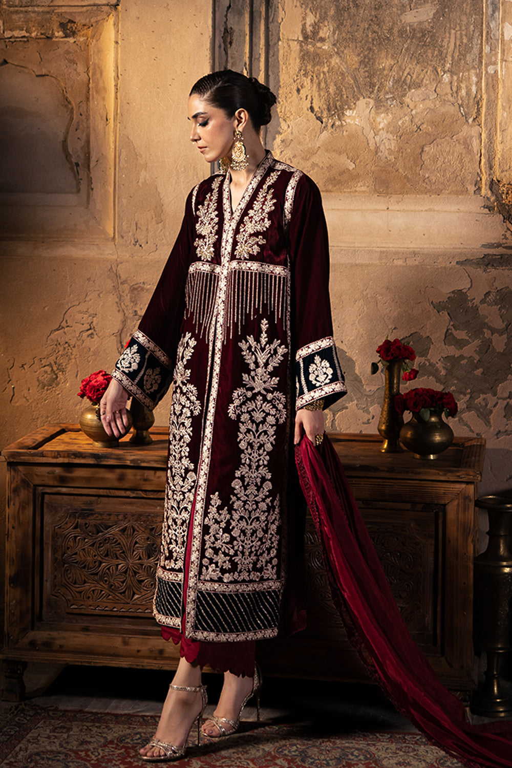 Azure | Vogue Formals | Scarlet Majesty - House Of Hania