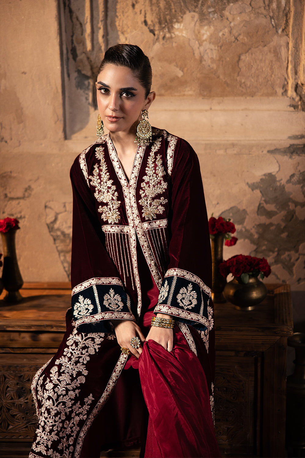 Azure | Vogue Formals | Scarlet Majesty - House Of Hania