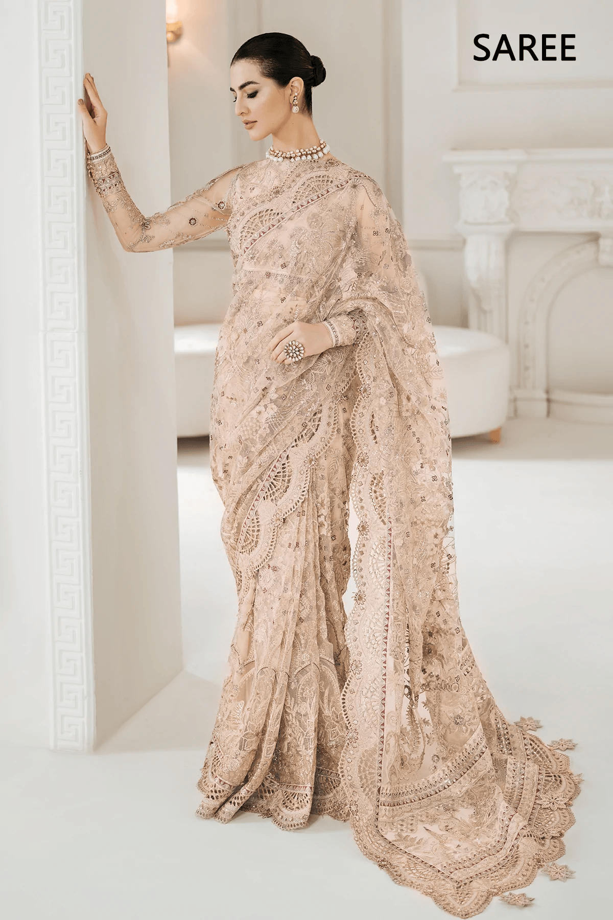 BAROQUE Chantelle CH10-D01 – Wedding Collection - House Of Hania