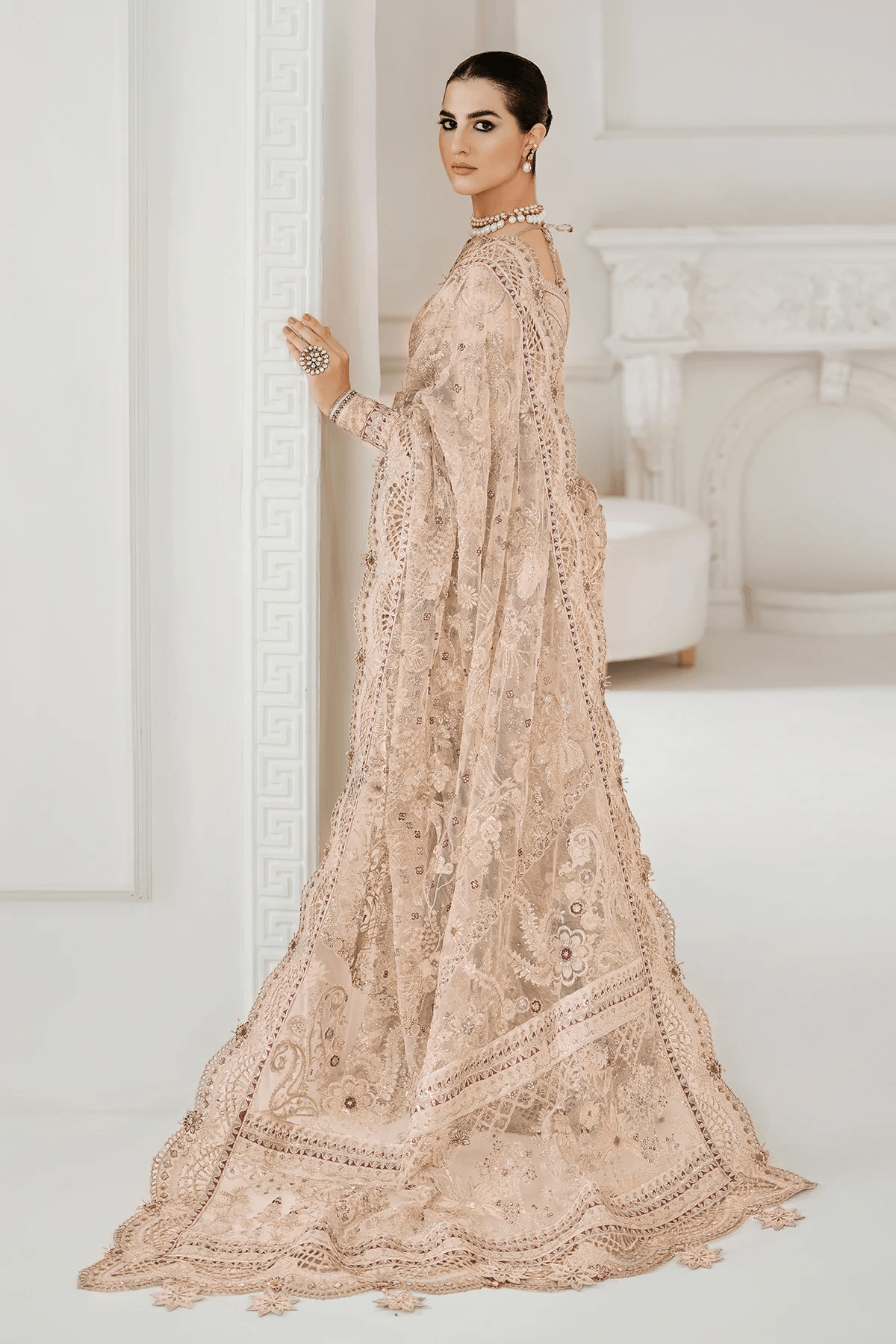 BAROQUE Chantelle CH10-D01 – Wedding Collection - House Of Hania