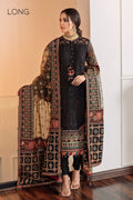 BAROQUE-EMBROIDERED CHIFFON CH09-04 - House Of Hania