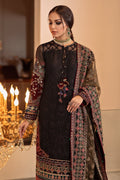 BAROQUE-EMBROIDERED CHIFFON CH09-04 - House Of Hania