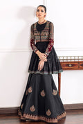 BAROQUE-EMBROIDERED CHIFFON CH09-04 - House Of Hania