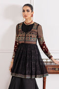 BAROQUE-EMBROIDERED CHIFFON CH09-04 - House Of Hania