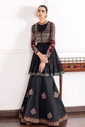BAROQUE-EMBROIDERED CHIFFON CH09-04 - House Of Hania