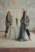 BAROQUE |EMBROIDERED CHIFFON CH12-01 - House Of Hania