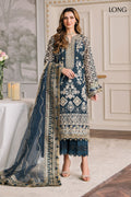 BAROQUE |EMBROIDERED CHIFFON CH12-01 - House Of Hania