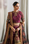 BAROQUE | EMBROIDERED CHIFFON CH12-03 - House Of Hania