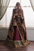BAROQUE | EMBROIDERED CHIFFON CH12-03 - House Of Hania