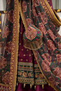 BAROQUE | EMBROIDERED CHIFFON CH12-03 - House Of Hania