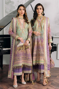 BAROQUE | EMBROIDERED CHIFFON CH12-08 - House Of Hania