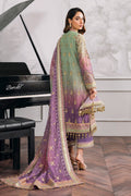 BAROQUE | EMBROIDERED CHIFFON CH12-08 - House Of Hania