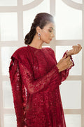 BAROQUE-EMBROIDERED CHIFFON UF-37 - House Of Hania
