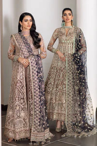 BAROQUE - EMBROIDERED NET CH09-07 - House Of Hania