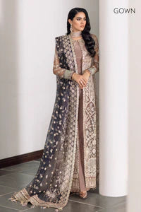 BAROQUE - EMBROIDERED NET CH09-07 - House Of Hania