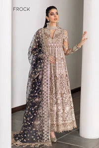 BAROQUE - EMBROIDERED NET CH09-07 - House Of Hania