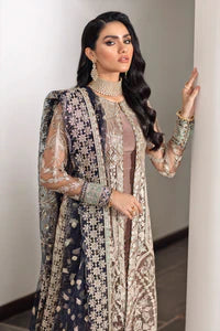BAROQUE - EMBROIDERED NET CH09-07 - House Of Hania