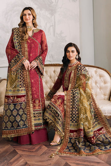 BAROQUE | EMBROIDERED NET CH12-07 - House Of Hania