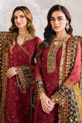 BAROQUE | EMBROIDERED NET CH12-07 - House Of Hania