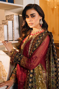 BAROQUE | EMBROIDERED NET CH12-07 - House Of Hania