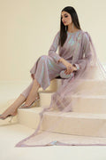 BAROQUE | EMBROIDERED NET UF-384 - House Of Hania