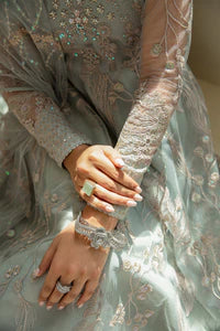 BAROQUE | EMBROIDERED NET UF-627 - House Of Hania